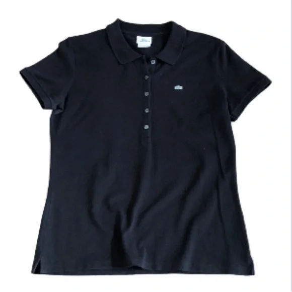 Lacoste Black Polo Top Women’s - Picture 3 of 7
